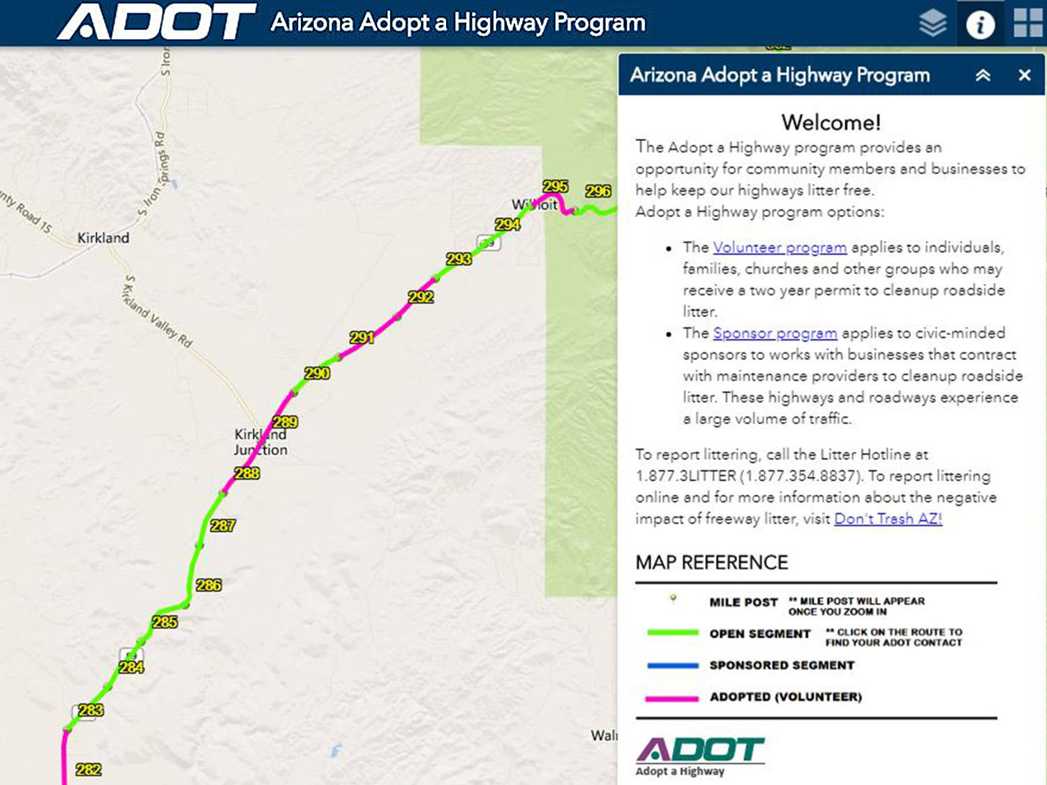 ADOT Makes AdoptaHighway Program Easier Arizona Highways